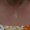 Swarovski Solar Pendant with chain - Image 3